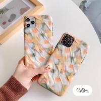 ราคา ริ้วดอกไม้ส้ม เคสลายดอกไม้ เคสมือถือ รุ่น 11,11Pro,11ProMax (6342732521)
