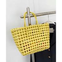 ราคา ตะกร้าสานพลาสติก, ตะกร้าสานมือ, กระเป๋าถือทอมือแฮนด์เมด, เลนช้อปปิ้งพลาสติก, กระเป๋าชายหาดที่สวยงาม, ตะกร้าเก็บของ (26635939328)