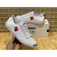 ราคา ❤️มีของแถม❤️ รองเท้าผ้าใบ รองเท้าconverse converse play converseหัวใจ รองเท้าผ้าใบหัวใจ converse jack play (11065982922)