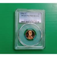 ราคา เหรียญเกรด PCGS PR69RD DCAM Lincoln Memorial Cent 1996-S & 1998-S (26243178652)