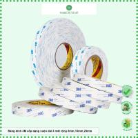 ราคา ม้วนเทปกาวโฟม 3M ยาว 3 ม. VBH 3M เทปสองหน้าแบบแท่งติดแน่นบนผนัง, พลาสติกหยาบ, พื้นผิวติดแข็ง-CNXOP3M (24942562393)