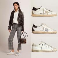 ราคา Golden Goose Sneakers สำหรับผู้หญิง งานแฮนด์เมイค์หนังแท้ ออกแบบสไตล์เกาหลีเพิ่มความสูง เหมาะสำหรับทุกการแต่งตัว (51503771114)