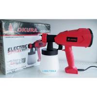 ราคา OKURA เครื่องพ่นสี กาพ่นสีไฟฟ้า OK-350ESG (ไม่ต้องใช้ปั๊มลม) (1433333700)
