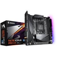 ราคา เมนบอร์ด GIGABYTE H470I AORUS PRO AX Mini-ITX AORUS | INTEL LGA 1200 ซ็อกเก็ต RGB Gaming Mobo | H470 I AORUS PRO AX (47004606995)