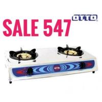 ราคา OTTO เตาแก๊สสแตนเลส หัวคู่ รุ่น GS-852 SILVER (1312614823)