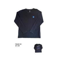 ราคา เสื้อยืดคอกลมแขนยาว สีดำ (27380956844)