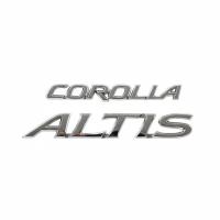 ราคา โลโก้ COROLLA ALTIS 2 ชิ้น สีโครเมี่ยม สำหรับ TOYOTA COROLLA ALTIS อัลติส (56400760602)