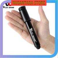 ราคา NS - West Biking Manual Bicycle Tyre Pump Mini Bike Pump 100 PSI - A1-4-5 - NUSANTARA STORE (19552497841)