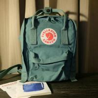 ราคา ถูกมาก! Kanken mini ของแท้ สีfrostgreen (มือสอง,มือ2) (600726464)