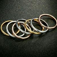 ราคา (ราคาต่อวง) แหวนแฟชั่นทอง ทองคำขาว ทองชมพู ประดับเพชร cz (97397343)