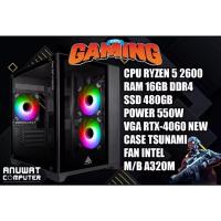 ราคา คอมพิวเตอร์เล่นเกมส์ของใหม่ AMD RYZEN 5 RAM 16GB RTX-4060 (แรงใหม่ๆ) (18894065726)