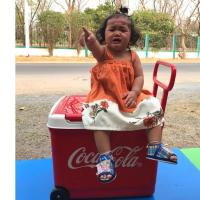 ราคา กระติกโค้กล้อลาก 40 ลิตร 42 ลิตร และ 45 ลิตร ฉีดโฟม PU เก็บความเย็นได้นานสีแดงมีที่ลาก สะดวกเวลาเคลื่อนย้ายของแท้ (21577241697)