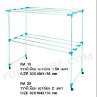 ราคา ราวตากผ้าRA15 ราวตากผ้า ราวตากผ้าห่ม ราวมิเนียมเอสล่อน 1.50 (3838694428)