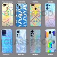 ราคา REALME 6i/6s/7 5G/7 Pro/7i/8 5G/8 Pro/8i/8s 5G/9 5G Speed Backskin garskin skin back protector hp ที่ไม่ซ้ํากันน่ารัก cool motif all types เพชร glitter star motif ลูกบาศก์เพชรสี่เหลี่ยม (57952176493)