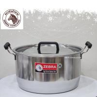 ราคา หม้อหุงต้ม Homey Hi-Cr ขนาด 36 ซม. 2610360 ZEBRA Homey Sauce Pot 36 cm. ตราหัวม้าลาย (42108701334)