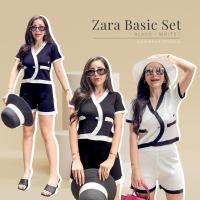 ราคา Canwear_Studio ll Zara Basic set เซ็ทไหมพรม 2 ชิ้น ชุดเซ็ทไปทะเล ชุดเซ็ทไหมพรมเสื้อและกางเกง ชุดเซ็ทไปคาเฟ่ (4993294748)