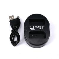 ราคา แท่นชาร์จแบตกล้องคู่ DUAL BATTERY CHARGER OLYMPUS รุ่น LI-40/42B / FUJI FNP-45 (7449905894)