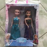 ราคา ตุ๊กตาคู่เอลซ่า อันนา ของ Magic world snow สูง 30 ซม มีกล่อง # #Elsa and Anna doll (1812858029)