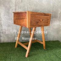 ราคา ตู้ไม้สักแท้ ตู้ข้างเตียง ตู้หัวเตียง ไม้สักแก่คุณภาพดี (ผลิตจากไม้สักเก่า) (9460720138)