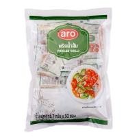 ราคา Aro เอโร่ พริกน้ำส้ม 7g x50ซอง เครื่องปรุงรส พริกป่น น้ำส้มสายชู (23762748901)