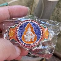 ราคา เลส ท้าวเวสสุวรรณ หลังยันต์อกเลาพระพุทธชินราช วัดใหญ่ จัดสร้างรุ่นแรก วัดใหญ่ เนื้อเงิน ลงยาส้ม สร้าง599เส้น ประกันแท้ (18101140617)