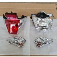 ราคา ชุดไฟหน้า เวฟ125R ไฟท้าย Wave 125R ไฟเลี้ยว ซ้าย+ขวา (ไฟหน้าเวฟ125R ไฟท้ายเวฟ125 ไฟเลี้ยว125) (7252602888)