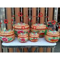 ราคา ฮวยน้า ตระกร้าไม้ไผ่สาน ตระกร้าจีน (8343503175)