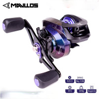 ราคา รอกหยดน้ำ สปูนตื้น Mavllos Pioneer II Gbc200P 169g 8 + 1Bb หมุนขวา หมุนซ้าย รอกตกปลา อุปกรณ์สำหรับตกปลา (5277134036)
