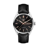 ราคา TAG Heuer TAG Heuer TAG Heuer Carla Series Rose Gold Calendar Mechanical Watch (49453505238)