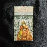 ราคา ไพ่ tarot ไพ่ทาโร่ต์ TAROT OF THE RENAISSANCE มือสอง ของแท้ / TAROTCARDBOOK (18359015945)
