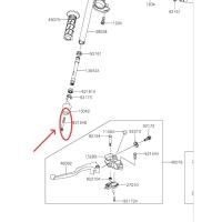 ราคา NINJA RR MONO NINJA 250 MONO Z250SL Z250 SL Z 250SL ต้นฉบับ KAWASAKI HANDLEBAR BOLT (53702538010)