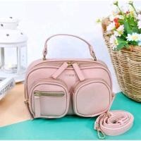 ราคา กระเป๋าถือพิมมี่ สีชมพูหลายช่อง (26301854917)