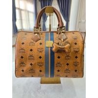 ราคา MCM Boston bag มือสอง ของแท้ (25826553448)