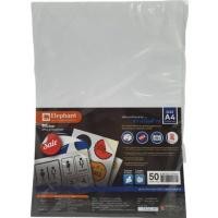 ราคา สติ๊กเกอร์กระกาษ ชนิดขาวเนื้อด้าน ขนาด A4 ตราช้าง (50แผ่น/แพ็ค) สติ๊กเกอร์อเนกประสงค์ (10965527946)
