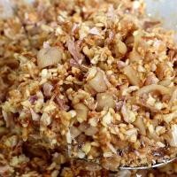 ราคา กระเทียมเจียวกากหมู ในน้ำมัน กระเทียมเจียว กากหมูเจียว (57601917883)