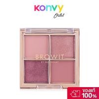 ราคา Browit Pink Glow Eyeshadow Palette. (24141396770)