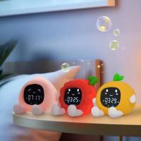 ราคา ชุดผลิตภัณฑ์ใหม่นาฬิกาปลุกแสงเด็กสหายนาฬิกาปลุกการออกแบบสร้างสรรค์ที่วางโทรศัพท์มือถือการชําระเงินไฟกลางคืนเปลี่ยนสี (56303992526)