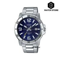 ราคา CASIO นาฬิกาข้อมือ รุ่น MTP-VD01D-2B ของแท้ประกันศูนย์ 1ปี (55603666698)
