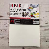 ราคา Renaissance กระดาษ 100 ปอนด์ กระดาษอเนกประสงค์ รุ่น RNS A3 200G 50แผ่น (จำนวน 1 แพ็ค) (12320747670)