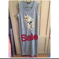 ราคา Mexi dress screen รูปหัวกะโหลกมือสอง (47161836)