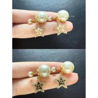 ราคา จี้ต่างหู DIOR แบบใหม่ ฝังเพชรกระพริบสีชมพูและน้ำเงินเข้ม สวยงามหรูหราสำหรับสวมใส่ในหลากหลายโอกาส (54403900841)