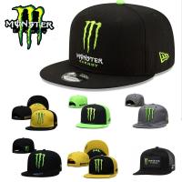ราคา MonsterEnergy หมวกเบสบอล หมวก Snapback &amp; หมวกแก๊ป ผู้ชาย โมโต ตัวอักษรแข่งวิบากขี่ฮิปฮอปอาทิตย์หมวก (46353428857)
