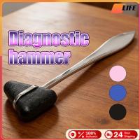 ราคา เก็บปลายทาง！18CM ค้อนยางเคาะเข่า ด้ามแสตนเลส ไม้ค้ําศอก Stainless Steel Knee Jerk Medical Percussion Hammer Taylor (45203577514)