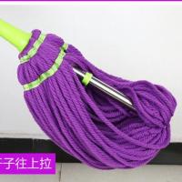 ราคา ม็อบไม้ถูพื้น เช็ด/ล้างแล้วบิดล็อคทำความสะอาดตัวม๊อบ รุ่น 080 สีเขียว/ สีเหลือง (1284880772)