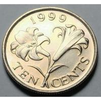 ราคา เบอร์มิวด้า (Bermuda), ปี 1999, 10 Cents, Queen Elizabeth II, 4th portrait (8151753752)