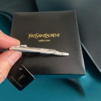 ราคา YSL Tie Clip ที่ติดเนคไทแบรนด์ YSL (53650671698)