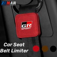 ราคา Toyota GR เข็มขัดนิรภัยรถยนต์ หนังนิ่ม ปรับขนาดได้ สําหรับ Toyota Prius Fortuner Corolla Cross CHR Camry Wish Vios Veloz Estima Sienta Yaris Ativ Altis Sienta bZ4X Hiace Hilux Revo (25602020811)