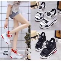 ราคา รองเท้ารัดส้น ส้นตึก เหมาะกับสาวๆที่อยากเพิ่มความสูง เพิ่มความขาเรียวยาว ทางนี้เลยจ้า ถึงจะสูงแต่ใส่สบายไม่ปวดน่องนะจ๊ะ (2606919765)