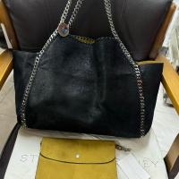 ราคา PSE18 มาใหม่ Stella McCartney Tote รุ่นใหม่ ดำอะไหล่เงิน (29913994147)