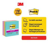 ราคา Tchome 3M โพสต์มัน Sticky Notes Supernova Neons 654-5SSMIA 5 Pad 3x3 "บันทึก 450lb (15699061193)
